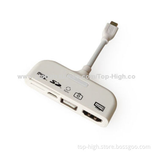 MHL To HDMI HDTV Adapter Connection Kit for All MHL Enabled Devices